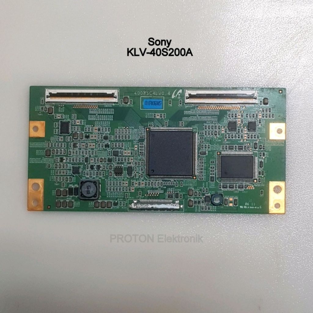 LAYAR Sony KLV-40S200A Bravia KLV 40S200A Tcon จอแสดงผล 400WSC4LV0.4 400WSC4L V0.4 LCD LED แผง Timin