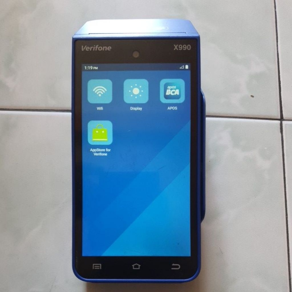 MESIN VERIFONE X990 CASH REGISTER