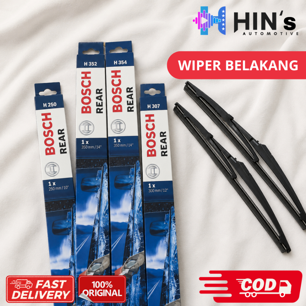 BOSCH H307 12" / H354 14" / H352 14" / H250 10" INCH UNIVERSAL CAR WIPER