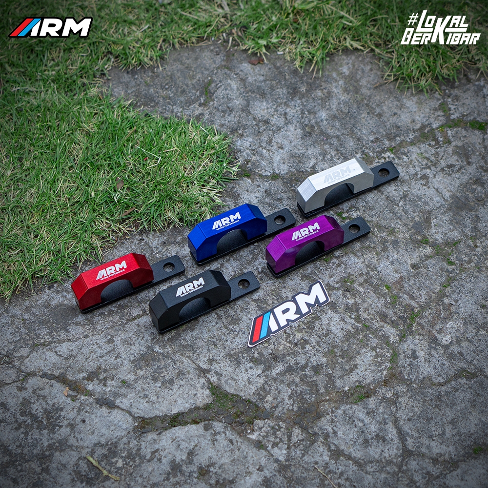ARM ARUMI ด้านหน้า BRAKE HOSE BRACKET VARIO PCX ADV BEAT SCOOPY AEROX NMAX LEXI MIO