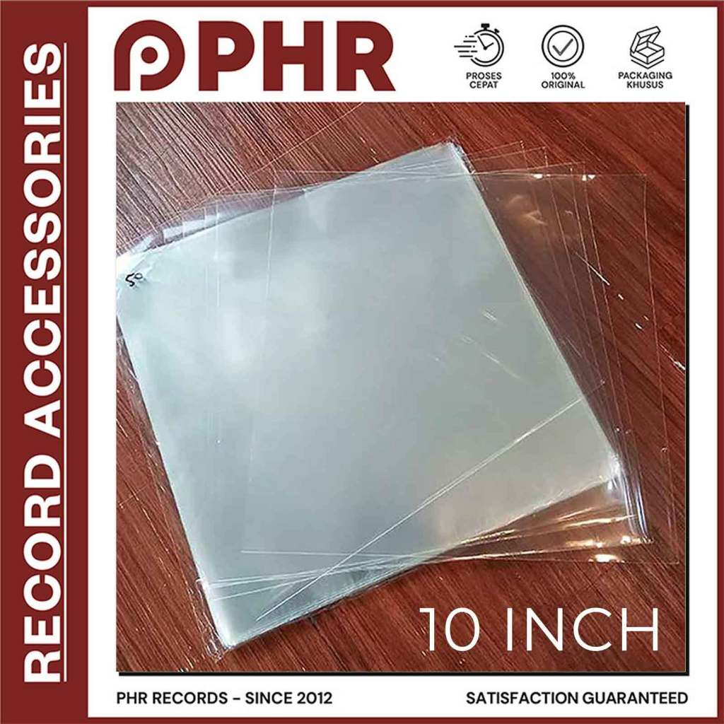 Fidelity 10" นิ้ว VINYL RECORD OUTER SLEEVE [จานดําพลาสติก]