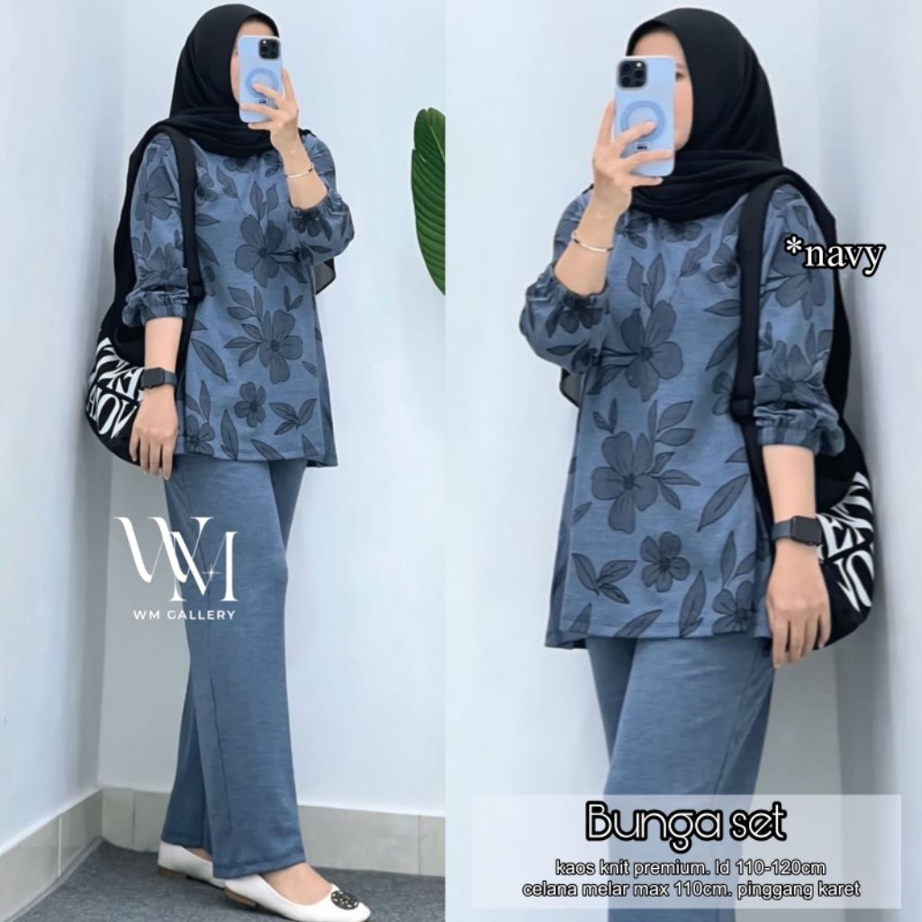 Ika, Apita, Ria, Nala, Flower, Tarri, Danis Womens Suit (Top & Pants) by WM Gallery