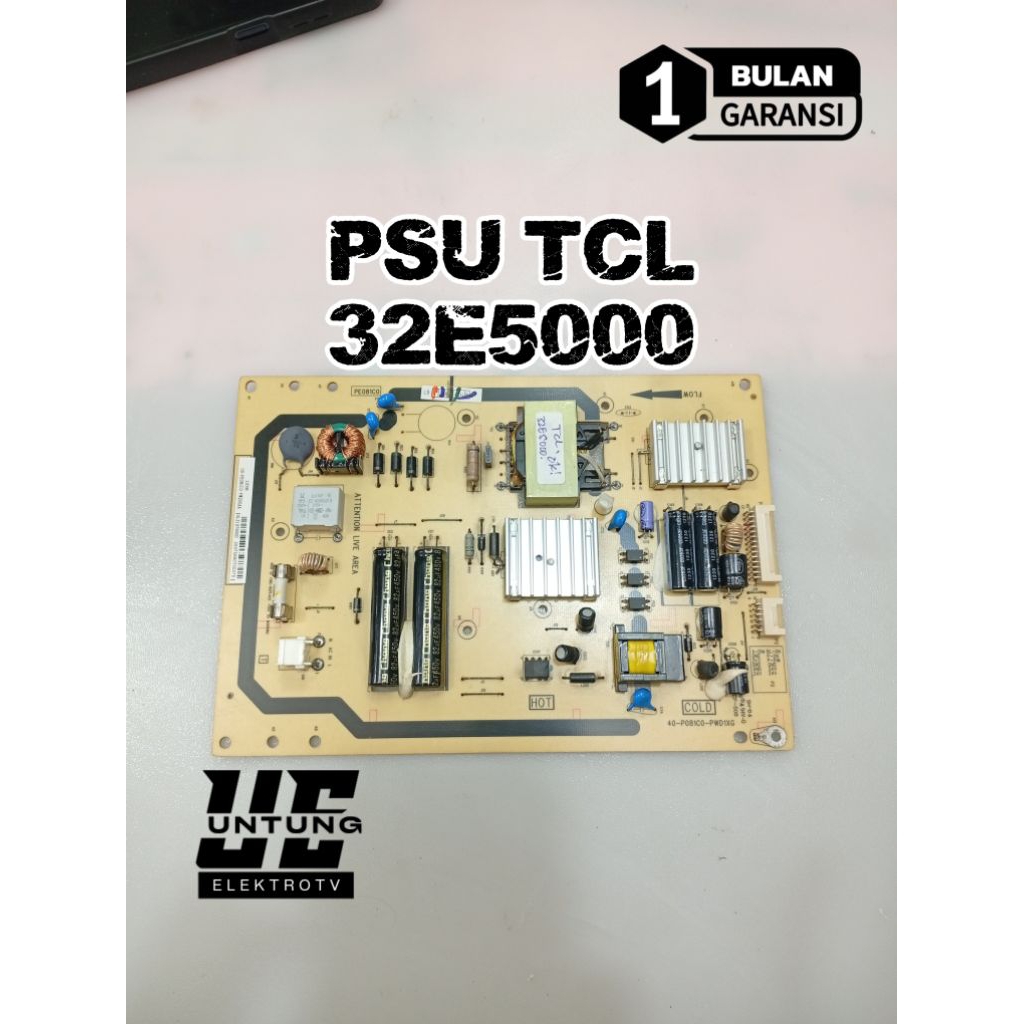 TCL 32E5000 ทีวี PSU POWER SUPPLY TCL 32E5000 TV REGULATOR