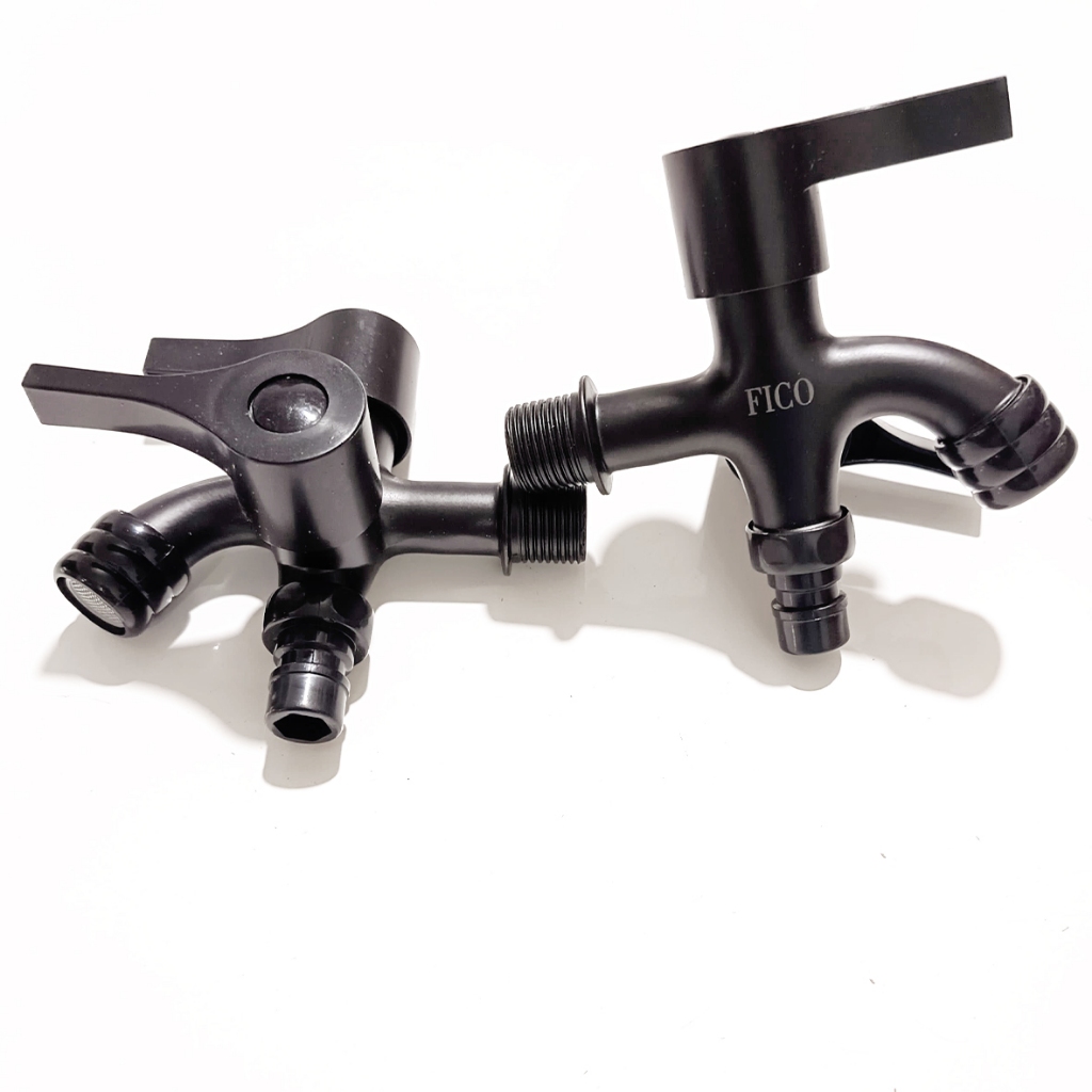FICO FAUCET สีดํา 2-BRANCH
