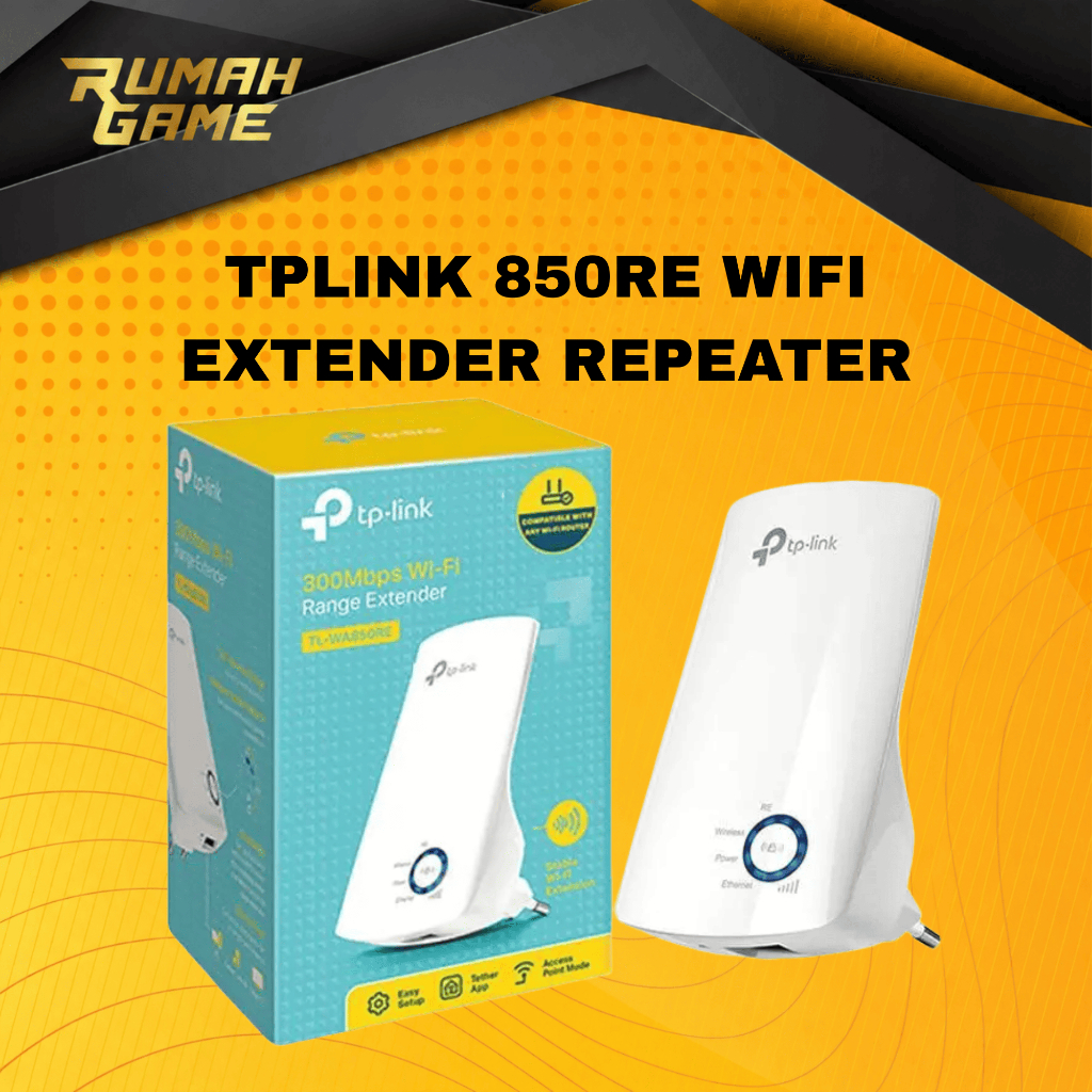 TP-Link TL-WA850RE เครื่องขยายสัญญาณ TPLINK 850RE Wifi Extender/ Repeater