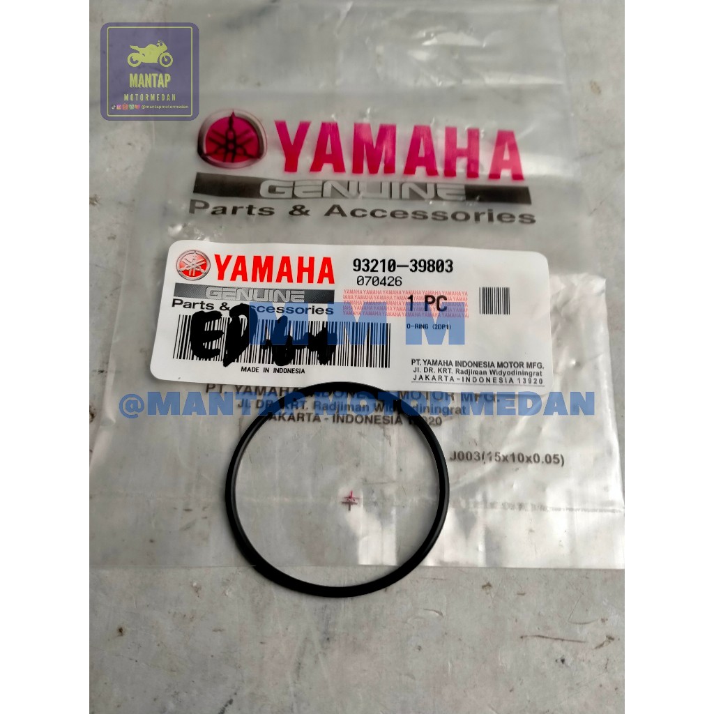 ยาง O-Ring ขนาดใหญ่ Waterpump หม้อน้ําปั๊ม Nmax Aerox Lexi WR 155 Vixion R Original Yamaha 93210-398