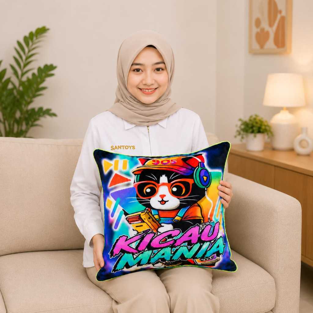 KICAU MANIA PILLOW ขนาด 40X40 CM