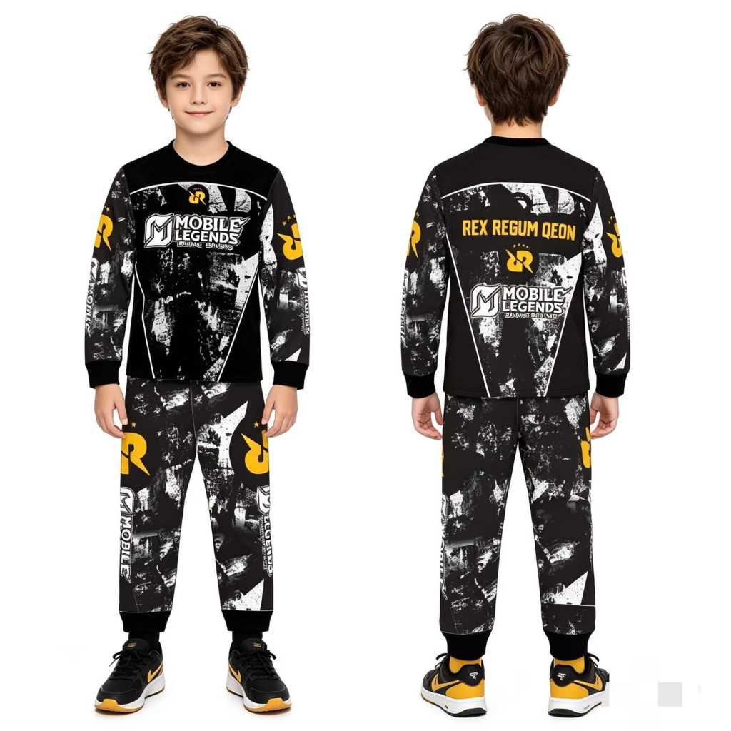 RRQ KIDS LONG SLEEVE JERSEY 26/27 - VIVA RRQ Kingdom FULL PRINTING KIDS SUIT - RRQ พิมพ์เด็กสั้น/ESP