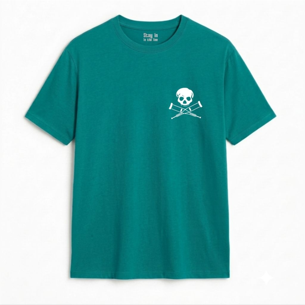 HIJAU STL STL STL|เสื้อยืด Jackass with tosca green Logo ผ้าคอตตอนพรีเมียมคําเตือน