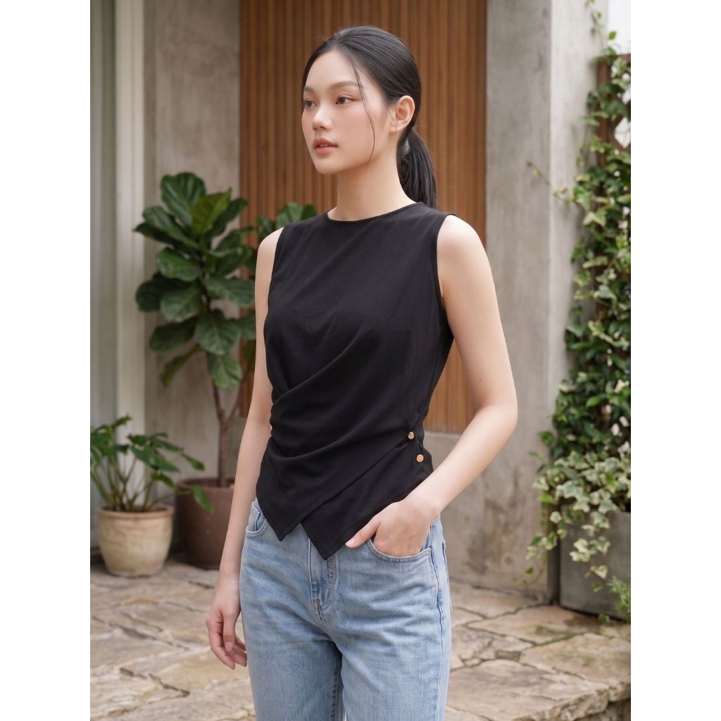 LEYONKA Hea Top - เสื้อท็อปผู้หญิง 0B05