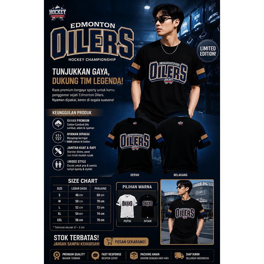 Distro เสื้อยืดสําหรับผู้ชายและผู้หญิง, Hockey champion BLB ORIGINAL Premium เสื้อยืดแขนสั้นสําหรับผ
