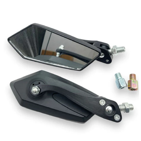 Universal Racing Iron Koso Mirror / กระจกมอเตอร์ไซค์พับได้ Pentagon รุ่น Koso
