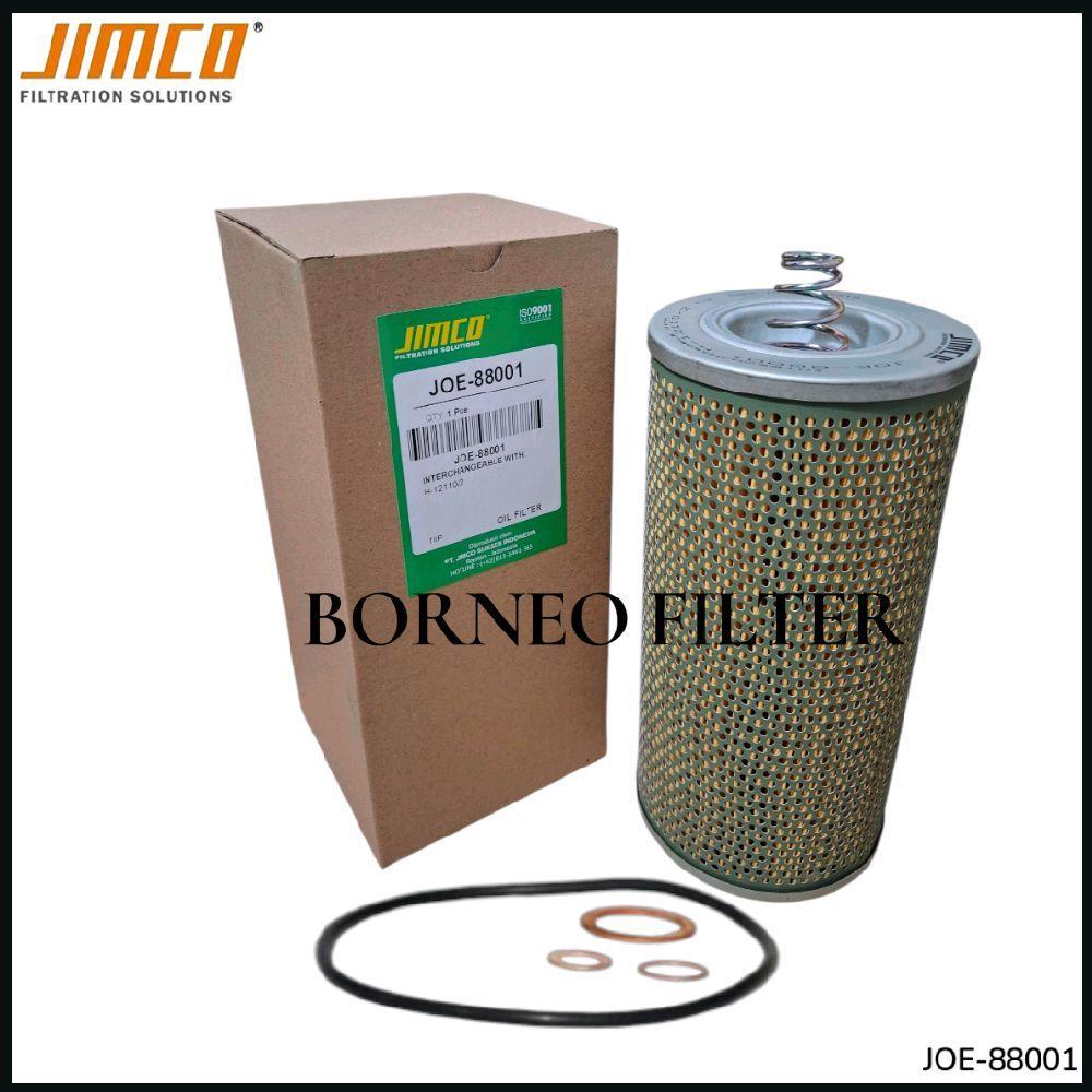 JOE-88001 กรองน้ํามันเครื่อง Jimco H12110/2x O-5302 OX69D P294 J8610102 LF3327 SFO3327 P550041 H1211