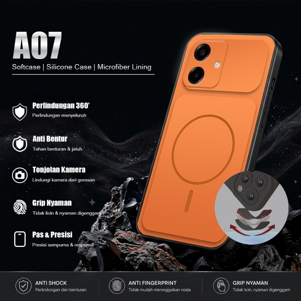 Softcase HP สําหรับ Samsung A07 4G A07 5G - เคส HP สําหรับ Samsung A07 4G - เคส HP สําหรับ Samsung A