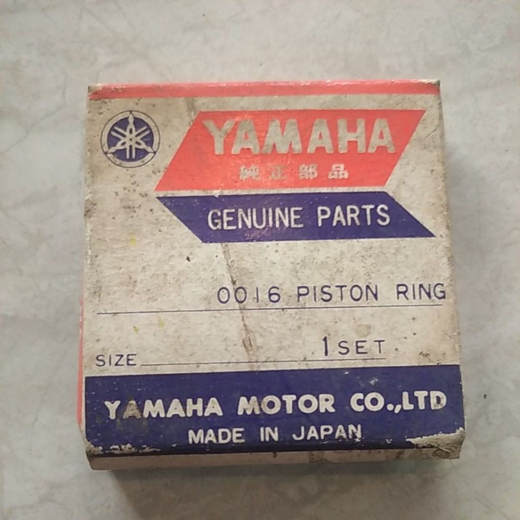 Yamaha L2SN L2 SUPER L2G 2N3-1201-30 OS 0.75 แหวนลูกสูบ Made In Japan