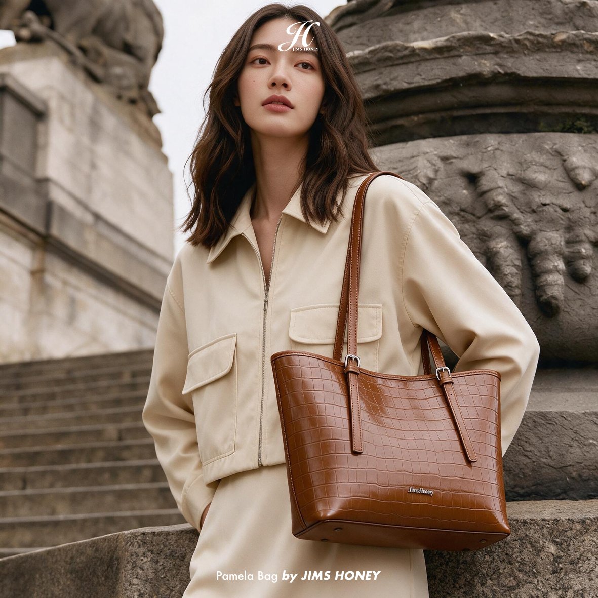 กระเป๋าสะพายไหล่ผู้หญิง JIMS HONEY PAMELA BAG