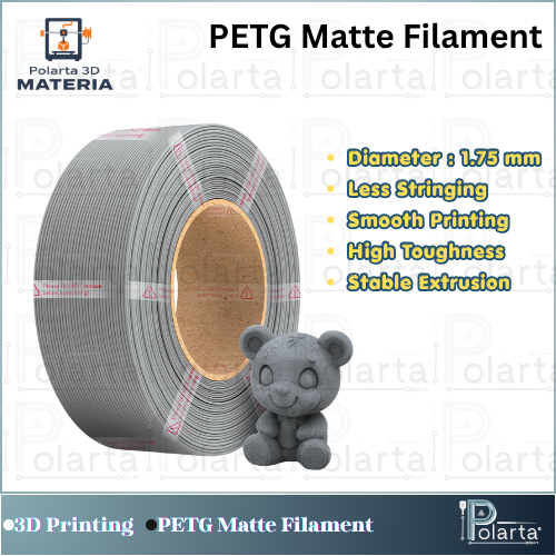 Materia PETG Matte (Filament PETG Matte พิมพ์ 3 มิติ)