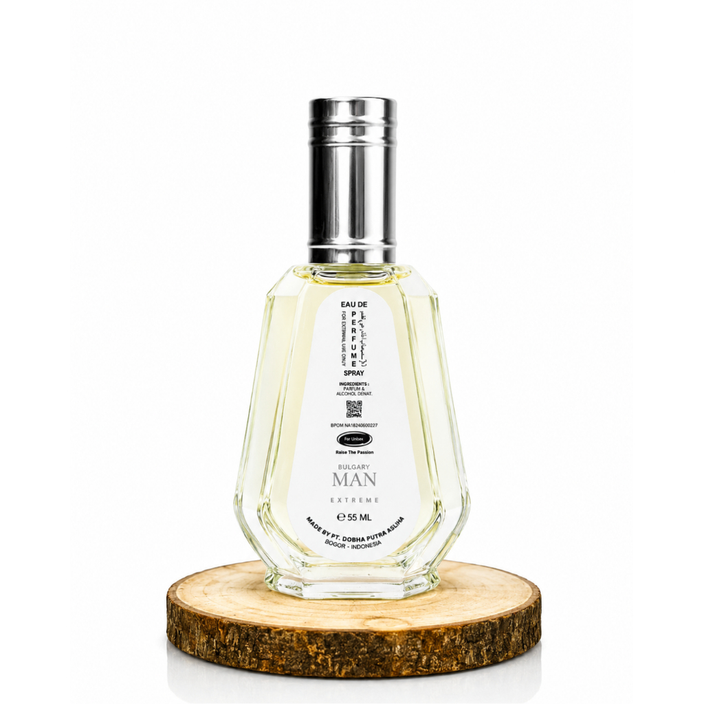 Dobeha BULGARY MAN Perfume - 55ML BPOM & Halal Spray Perfume for Men