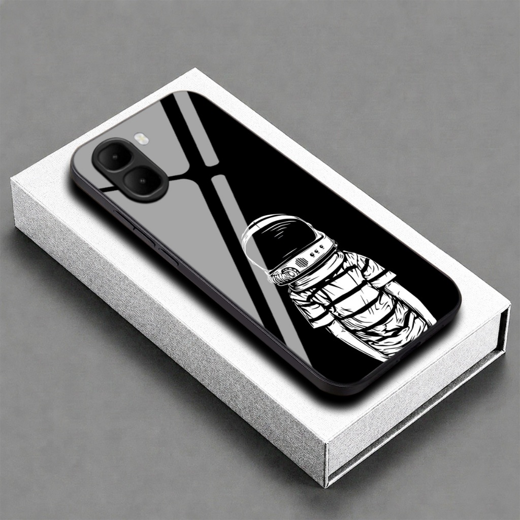 OPPO Series Softcase Glossy Glass Material Shiny Motif/C85/Case Oppo A6 A6X A6T Pro/ปลอกOppo Casing 