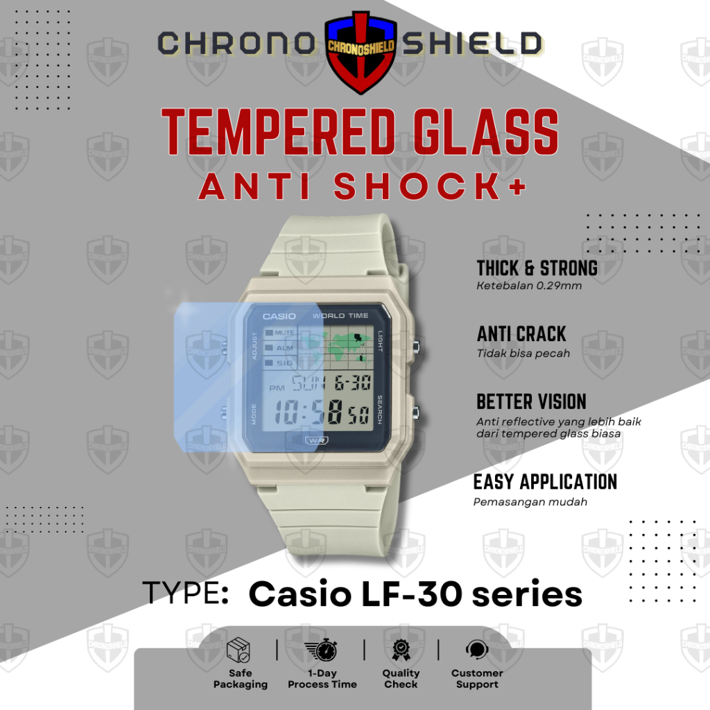 กระจกนิรภัยป้องกันการกระแทก Casio LF30 LF 20