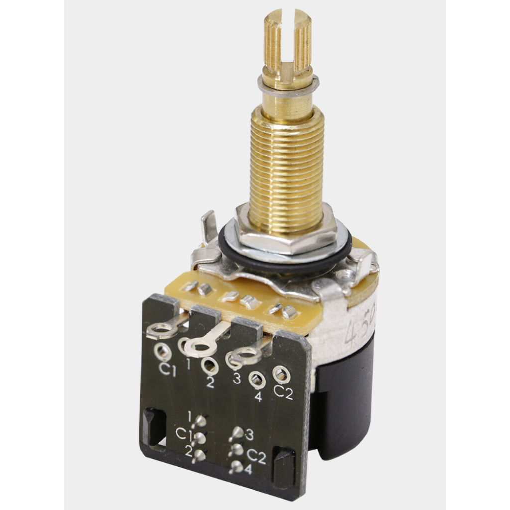 Hosco CTS Push-Pull 500K Long Split-Sharp CTS-A500-PPL Potentiometer