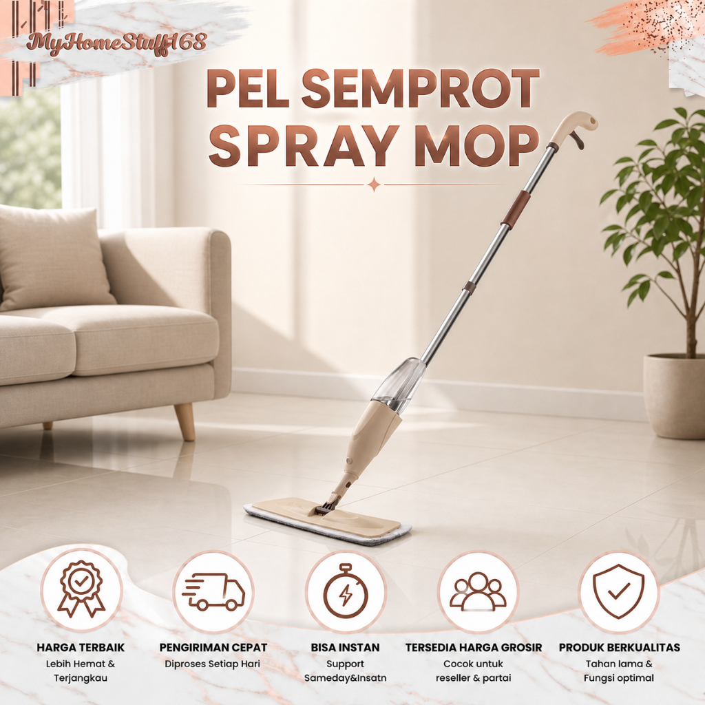 SHENAR SPRAY MOP / FLOOR MOP / SPRAY MOP FLOOR SPRAY TOOL DECOMICAL WATER SAVING