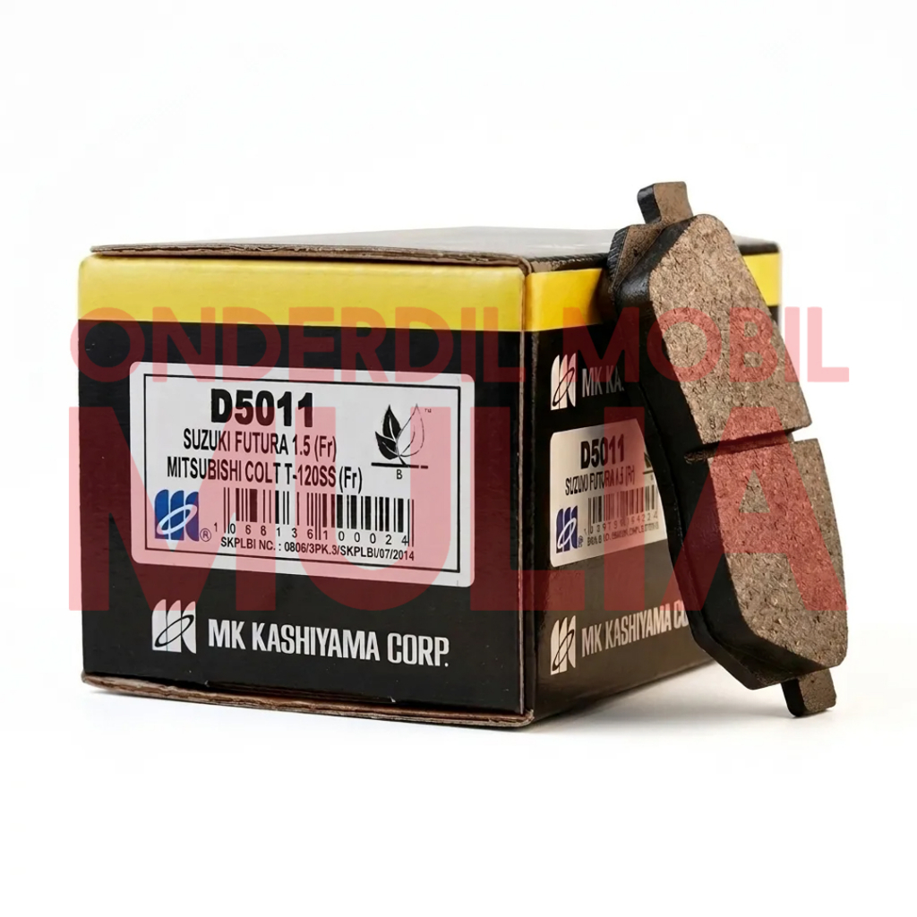 ผ้าเบรค FRT T120SS|FUTURA MK Kashiyama - ผ้าเบรคหน้าสีเหลือง - MKK.D5011