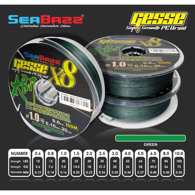 S5203 Gesse Green x8