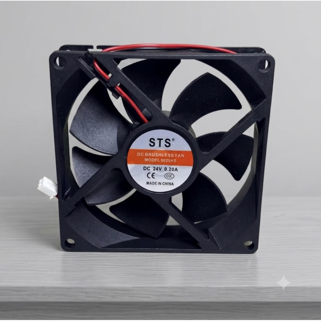 DC FAN 9x9 CM 24 VOLT DS STS คุณภาพดี