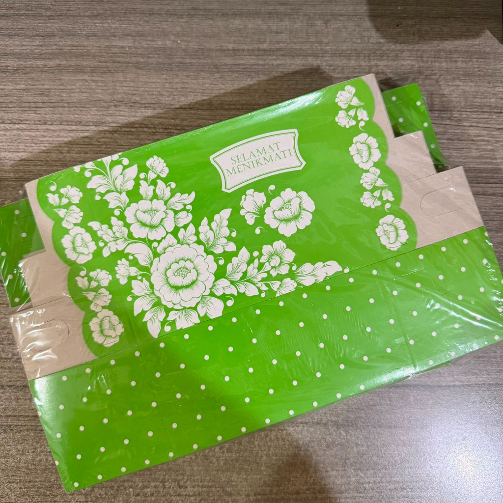 เฉพาะจุด 50 แผ่น AQT CARDBOARD R3 MOTIF YOU จาก KIKY THICK YOU สีเขียว