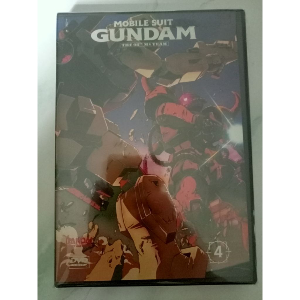 อะนิเมะต้นฉบับ DVD เทปคาสเซ็ท Mobile Suit Gundam the 08th MS Team vol 4 end Bandai Sunrise