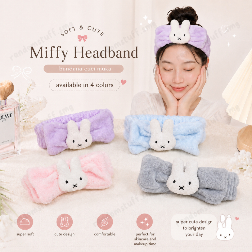 FACE WASH BANDANA BANDANA FOR SKINCARE HEADBAND TOWEL BANDANA BATH BANDANA CUTE BANDANA CUTE BANDANA