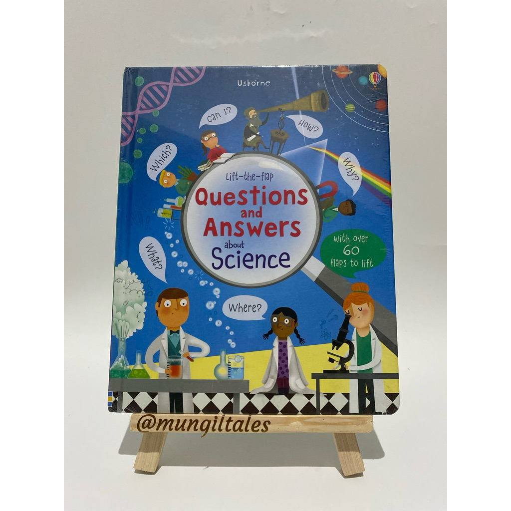 Usborne Lift The Flap คําถามและคําตอบเกี่ยวกับวิทยาศาสตร์
