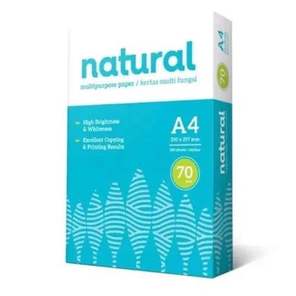 กระดาษสําเนาภาพ A4 70 GSM HVS ธรรมชาติ - 70 GSM A4