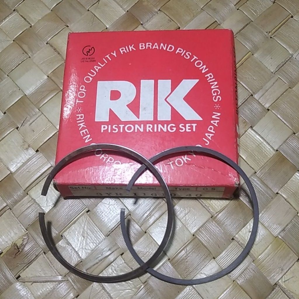 YAMAHA F1 Force1 Force 1 PISTON RING PART CODE 3YR-11610-30 & 3YR-11610-40 RIK
