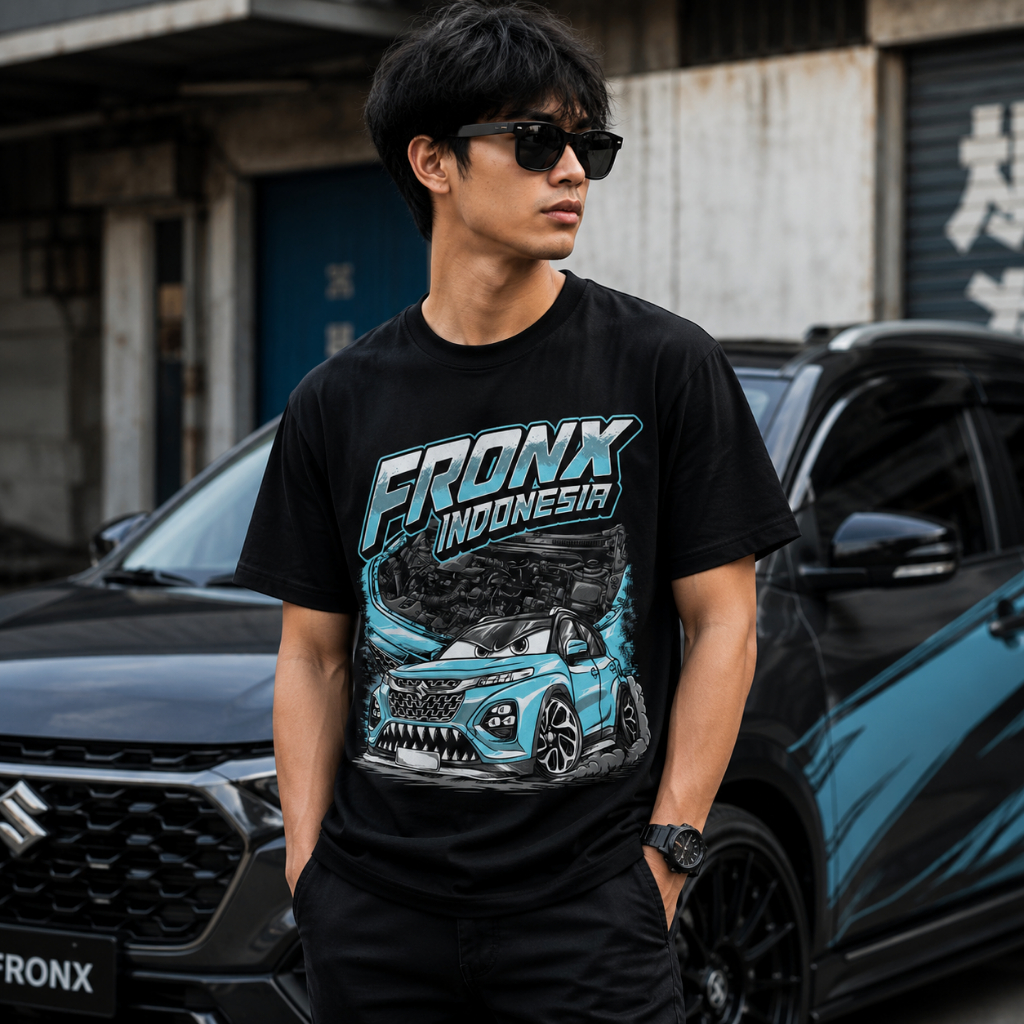 เสื้อยืด KATUN Suzuki Fronx - เสื้อยืดผ้าฝ้าย Suzuki Fronx - Fronx Indonesia