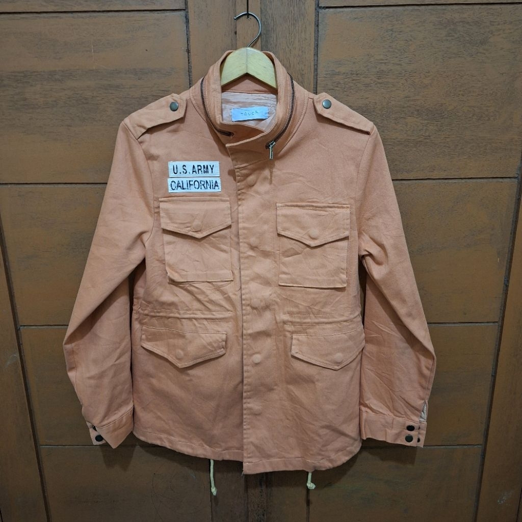 เสื้อแจ็คเก็ตสนาม M65 เสื้อแจ็คเก็ตสนาม touch m65 us army, แจ็คเก็ต m65
