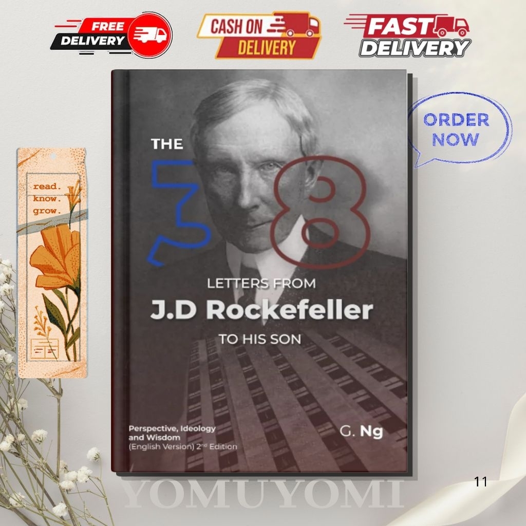 ตัวอักษร 38 ตัวอักษรจาก JD Rockefeller ถึงลูกชายของคุณโดย G Ng (อังกฤษ)