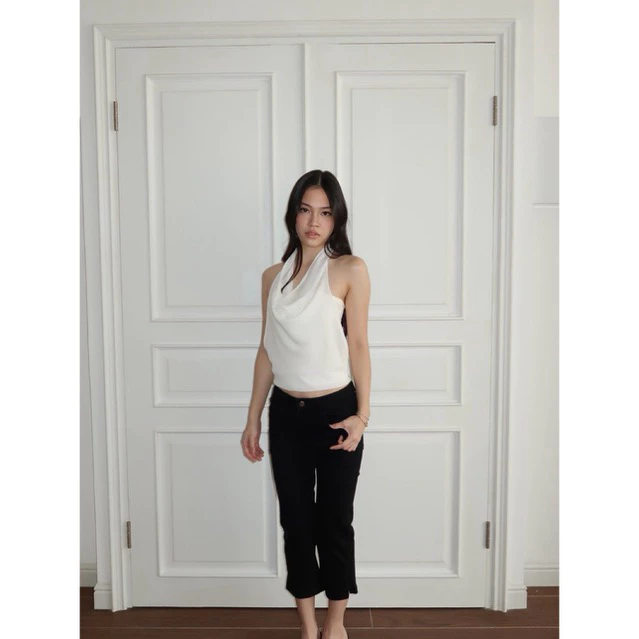 COWLNECK TOP l NUDETHELABEL