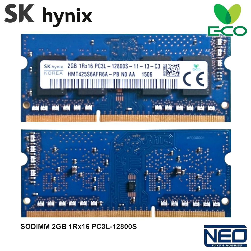 SK hynix Sodimm DDR3L 2GB-12800