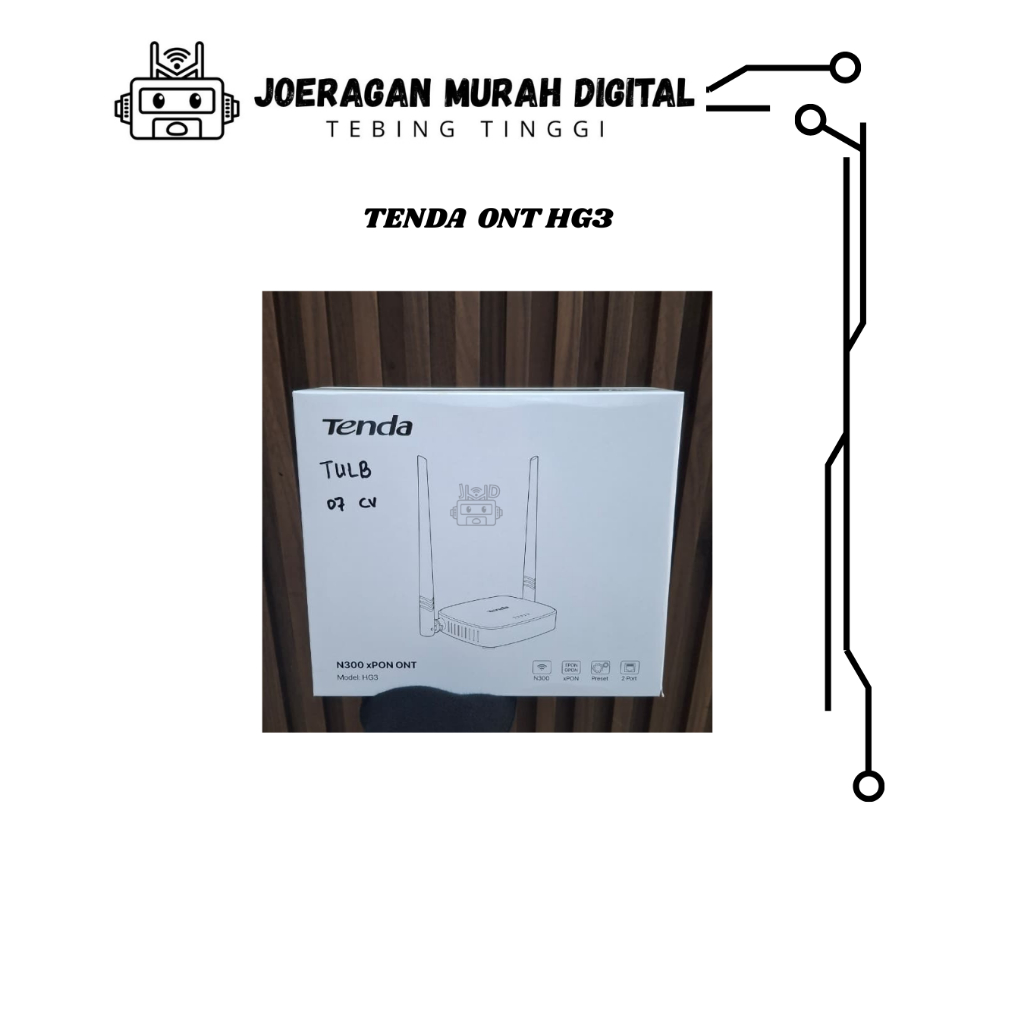 Tenda N300 xPON ONT HG3 เราเตอร์ WiFi