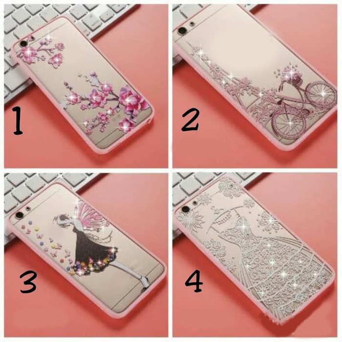Fuze Flower Diamond Case Samsung J2 Core J7 Core J2 Pro J3 Pro J5 Pro J7 Pro