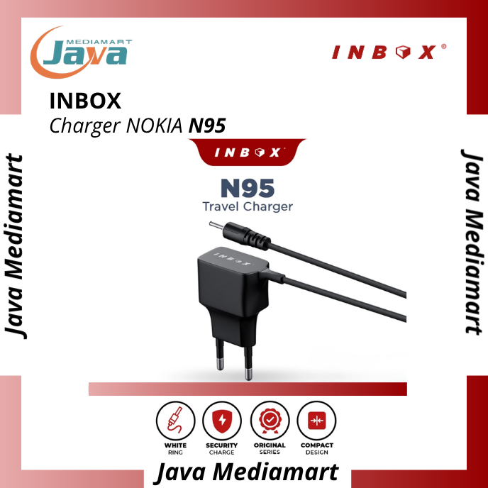 INBOX N95 Travel Charger Nokia Old School Small Pin Head Plug