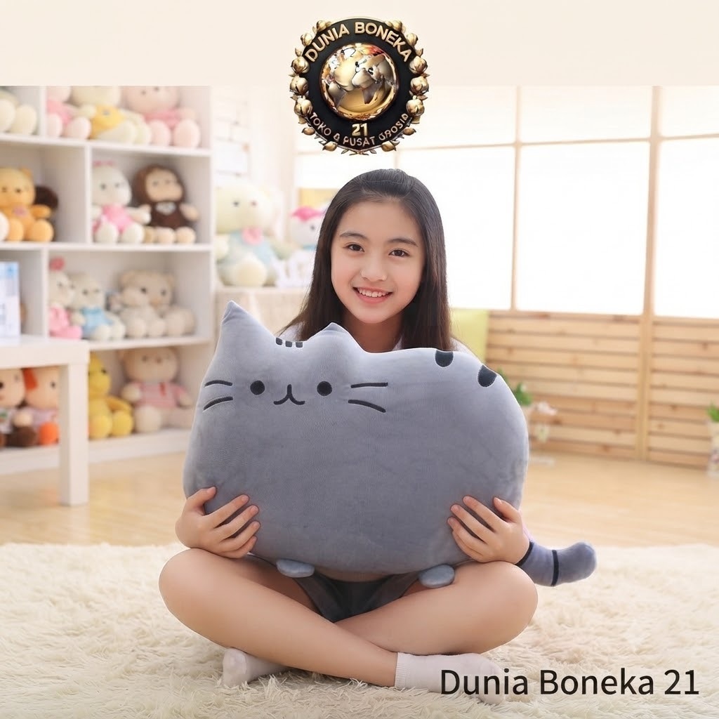 Pusheen Premium Soft and Smooth cat หมอนตุ๊กตา / แมว Pusheen หมอนโซฟา หมอนแมว