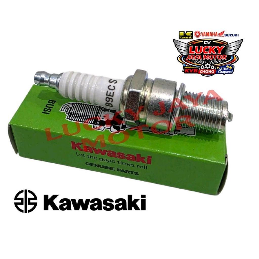 หัวเทียน Ninja 2T 150 Rr Ninja SS Satria 2T Shark Dolphin B9ECS 1 PCS ของแท้จากญี่ปุ่น