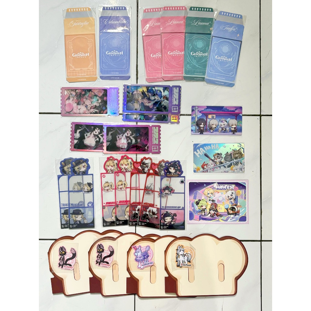 Hoyofest 2026 สินค้า Freebies ZZZ Star Rail Genshin Impact