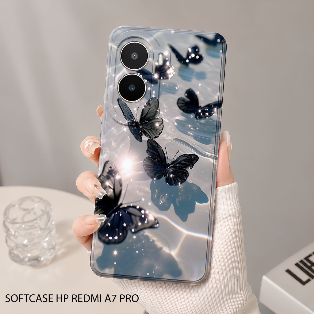 HP ล่าสุด REDMI A7 PRO กรณี 2026 REDMI A7 PRO 2026 ซิลิโคน Pro กล้อง Softcase REDMI A7 PRO 2026 โทรศ