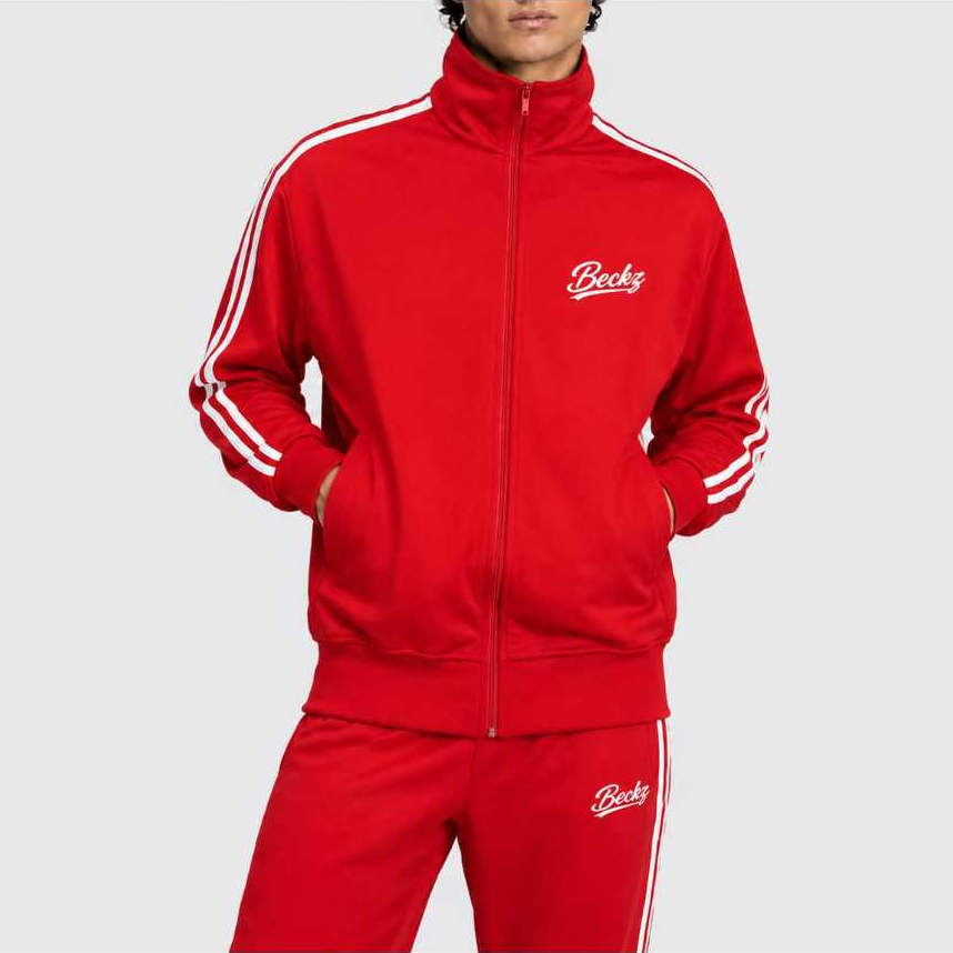 MERAH Beackz Red Tractop Jacket สําหรับผู้ชายและผู้หญิง Premium Jacket