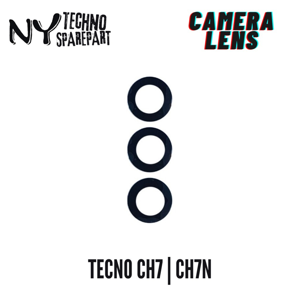 NY CAMERA LENS TECNO CH7 / CH7N กระจกกล้องด้านหลัง