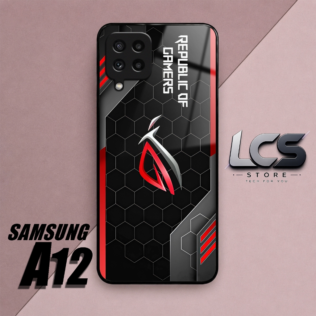 Softcase SAMSUNG A12 Casing Glossy SAMSUNG A12 Case Glossy Cessing Hp Protector Hp Accessories
